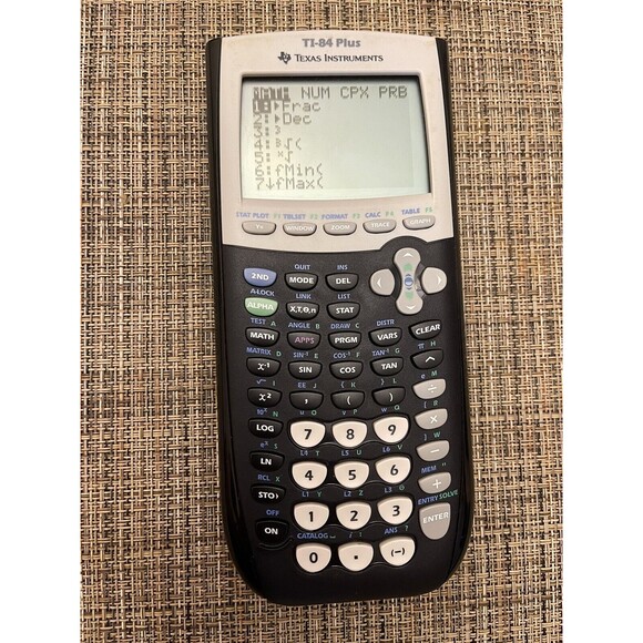 Texas Instruments Other - Texas Instruments Ti-84 Plus Graphing Calculator - Black Gray- Tested Works